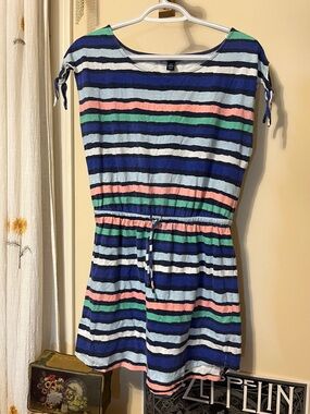 Gap striped mini dress